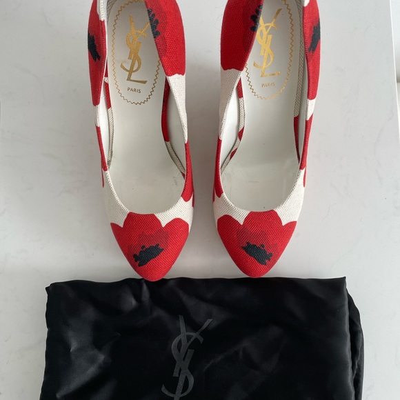 Original YSL wedges. Limited edition, almost new. - Picture 4 of 7